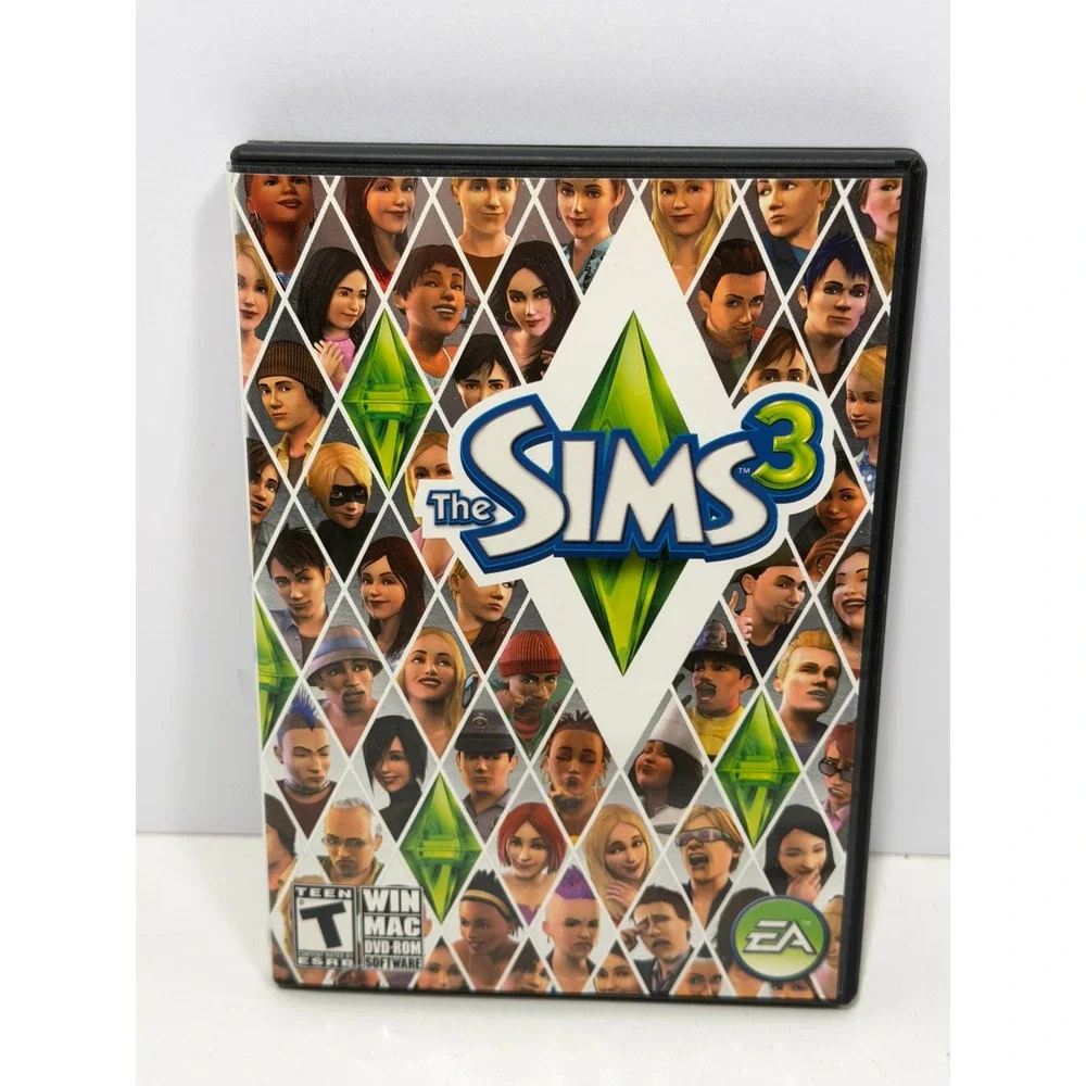 The Sims 3 and SimCity 3000 PC Game Bundle EA Maxis Simulation Strategy Disc Set